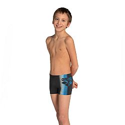 ARENA Detské boxerkové plavky čierno-modré čierna 8-9 r (131-140 cm)