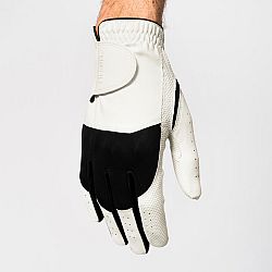 INESIS Pánska golfová rukavica Resistance pre ľavákov bielo-čierna biela XL