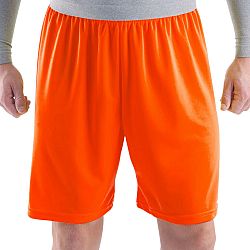 KIPSTA Futbalové šortky F100 pre dospelých oranžové červená XS