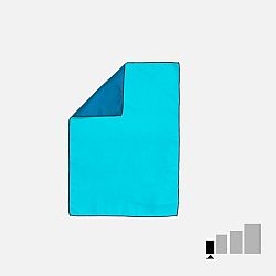 NABAIJI Uterák z mikrovlákna veľkosť S 39 × 55 cm dvojfarebný modrý tyrkysová