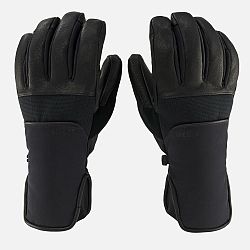 WEDZE Lyžiarske rukavice 550 čierne 2XL
