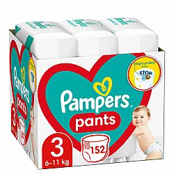 PAMPERS Pants nohavičky plienkové 3 (152 ks) 6-11 kg